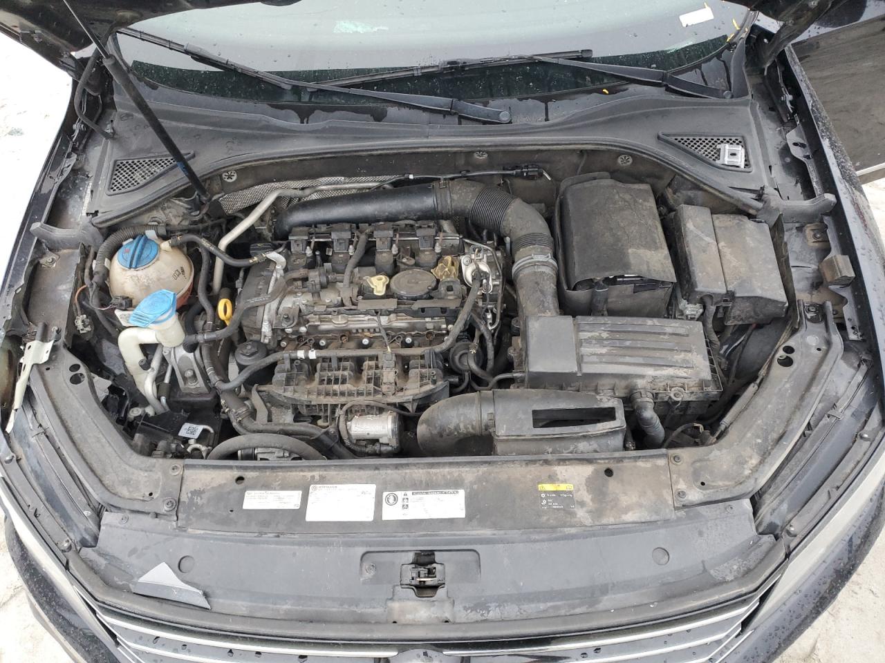 2017 Volkswagen Passat VIN 1VWBT7A3XHC070775 Copart auction photo, front end / side damage thumbnail 12