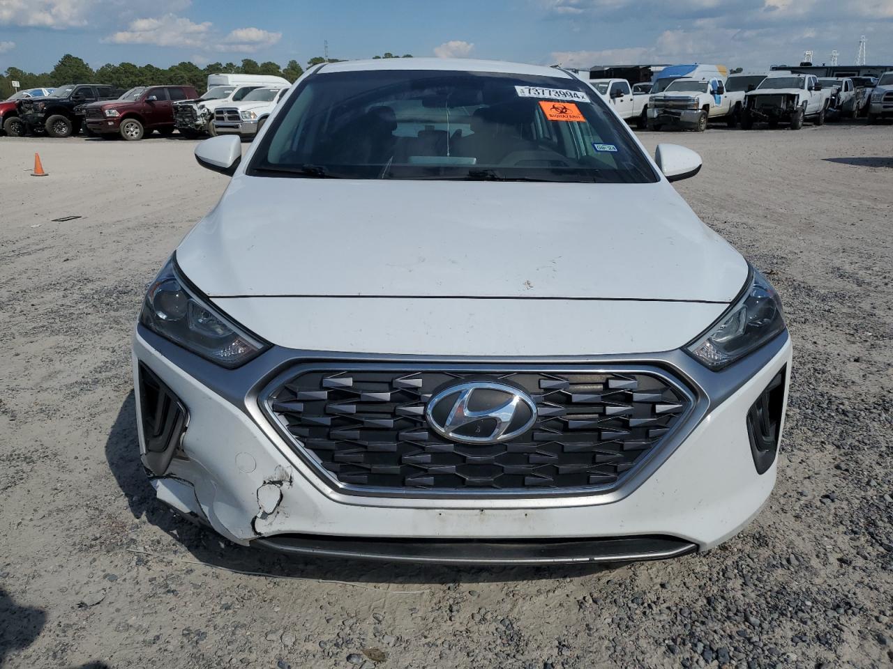 2020 Hyundai IONIQ VIN KMHC65LC9LU235178 Copart auction photo, all over / side damage thumbnail 5