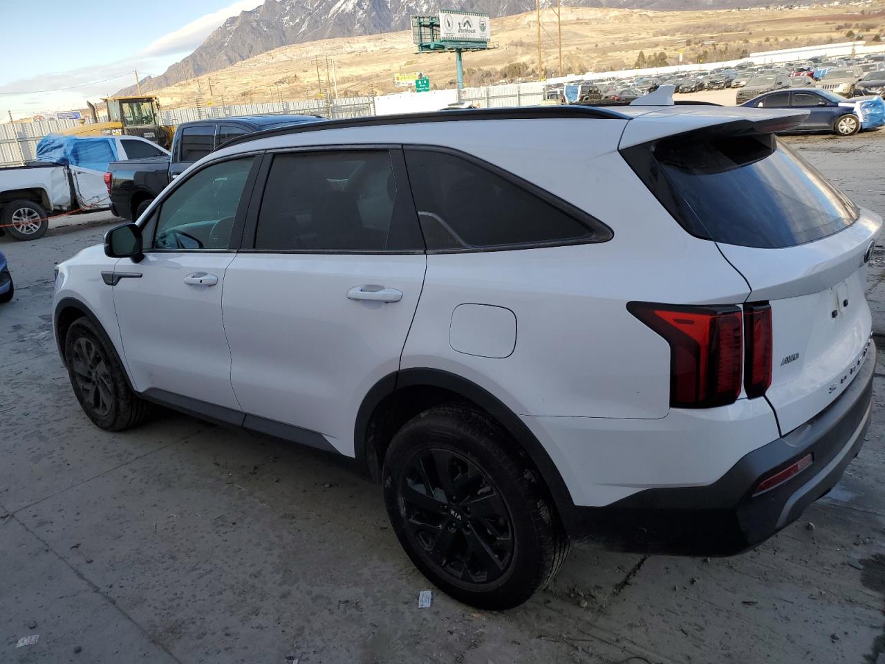 2021 KIA Sorento VIN 5XYRLDLC9MG039763 Copart auction photo, side / undercarriage damage thumbnail 2