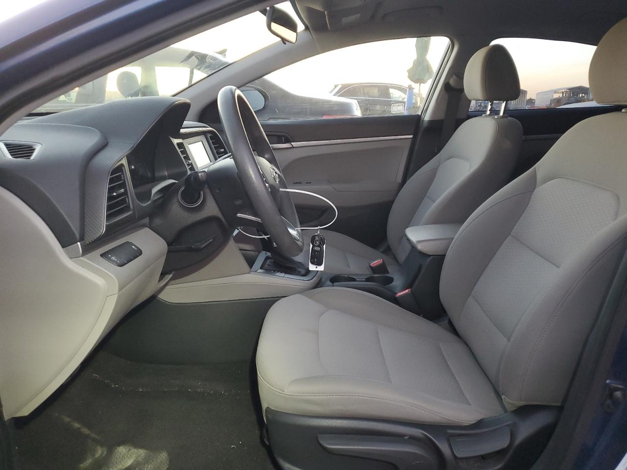 2019 Hyundai Elantra VIN 5NPD74LF3KH489942 Copart auction photo, front end damage thumbnail 7