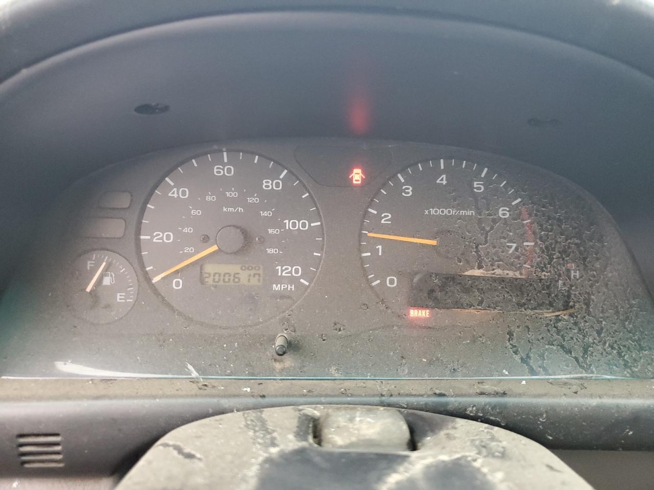 2000 Subaru Forester VIN JF1SF6352YG701472 Copart auction photo, all over damage thumbnail 9