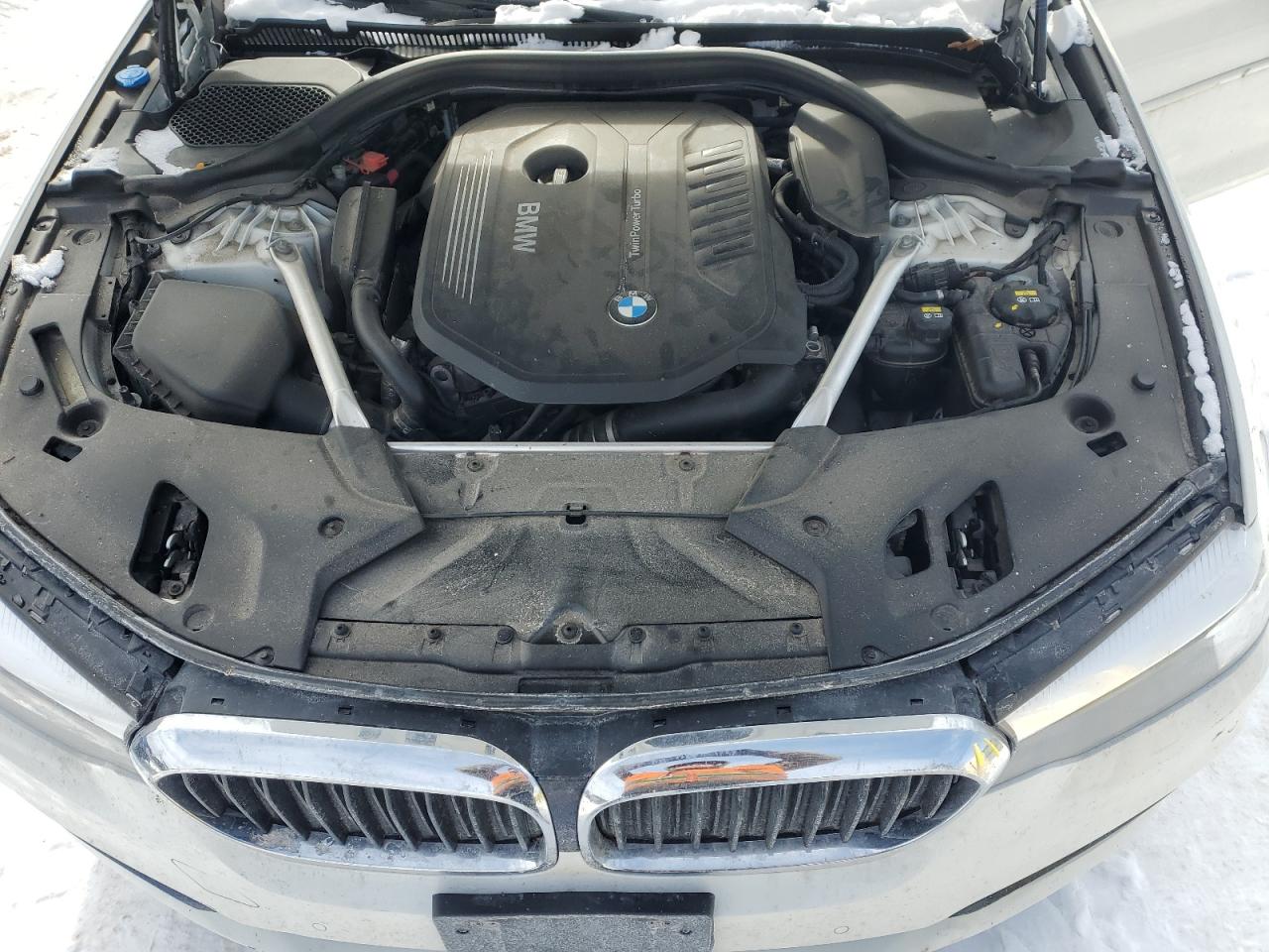 2018 BMW 5er VIN WBAJE7C54JWC56307 Copart auction photo, rear end damage thumbnail 11