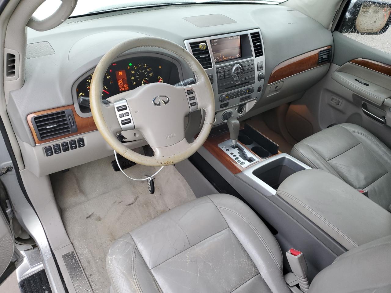 2008 Infiniti QX56 VIN 5N3AA08D48N902838 Copart auction photo, water/flood / side damage thumbnail 8