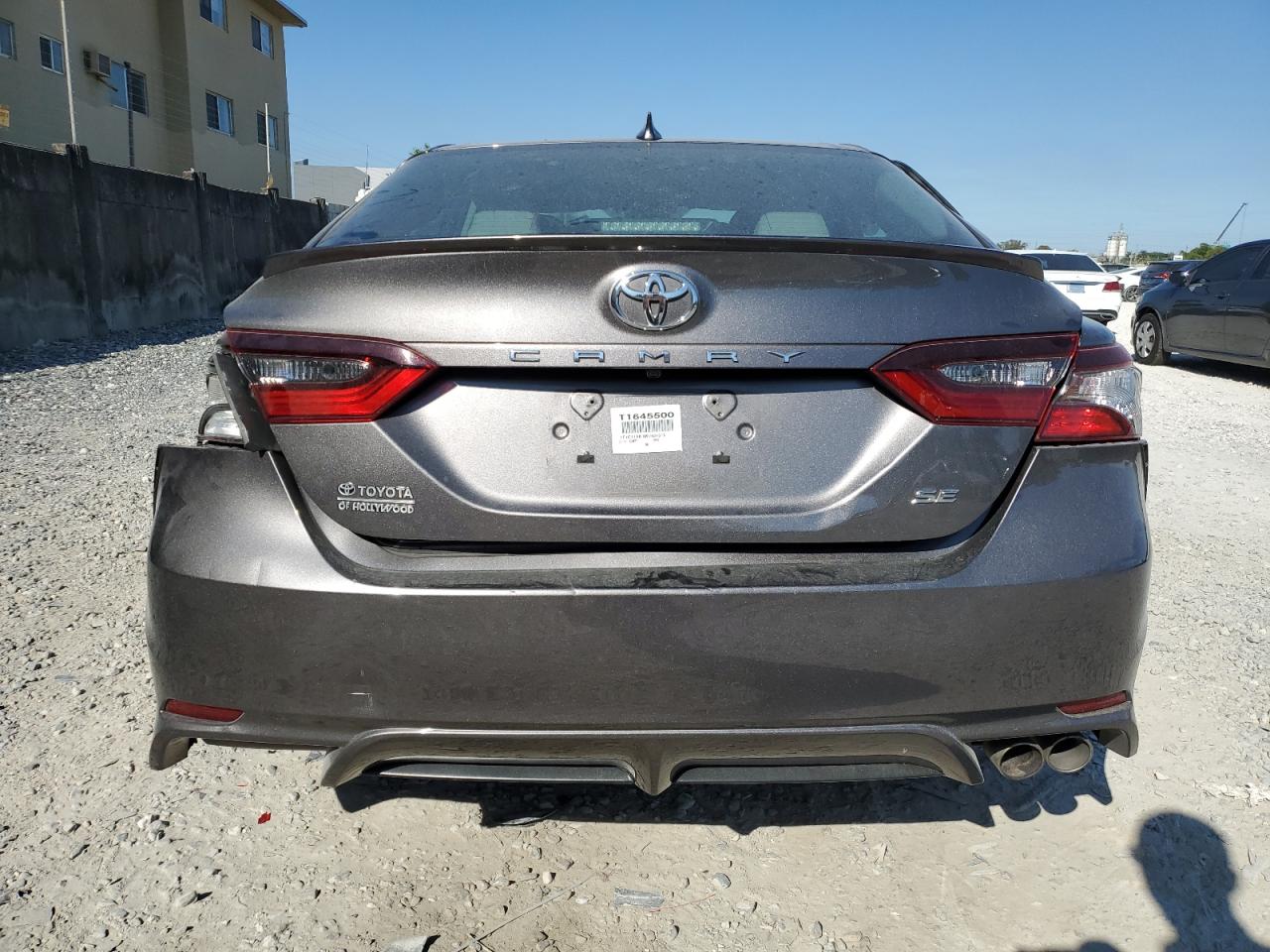 2021 Toyota Camry VIN 4T1G11AK1MU524513 Copart auction photo, side / all over damage thumbnail 6