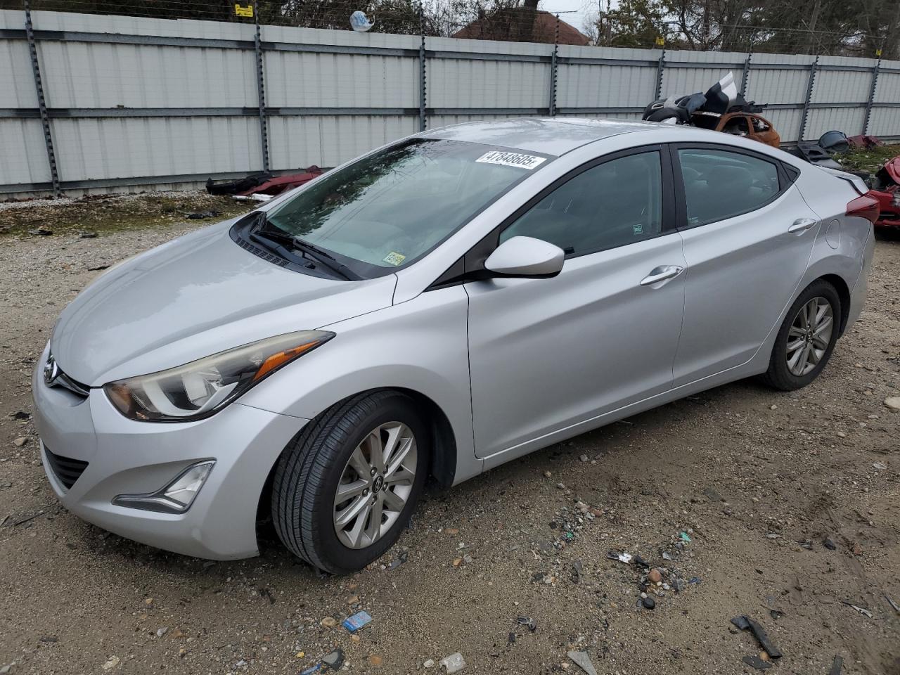 2014 Hyundai Elantra VIN KMHDH4AE7EU034489