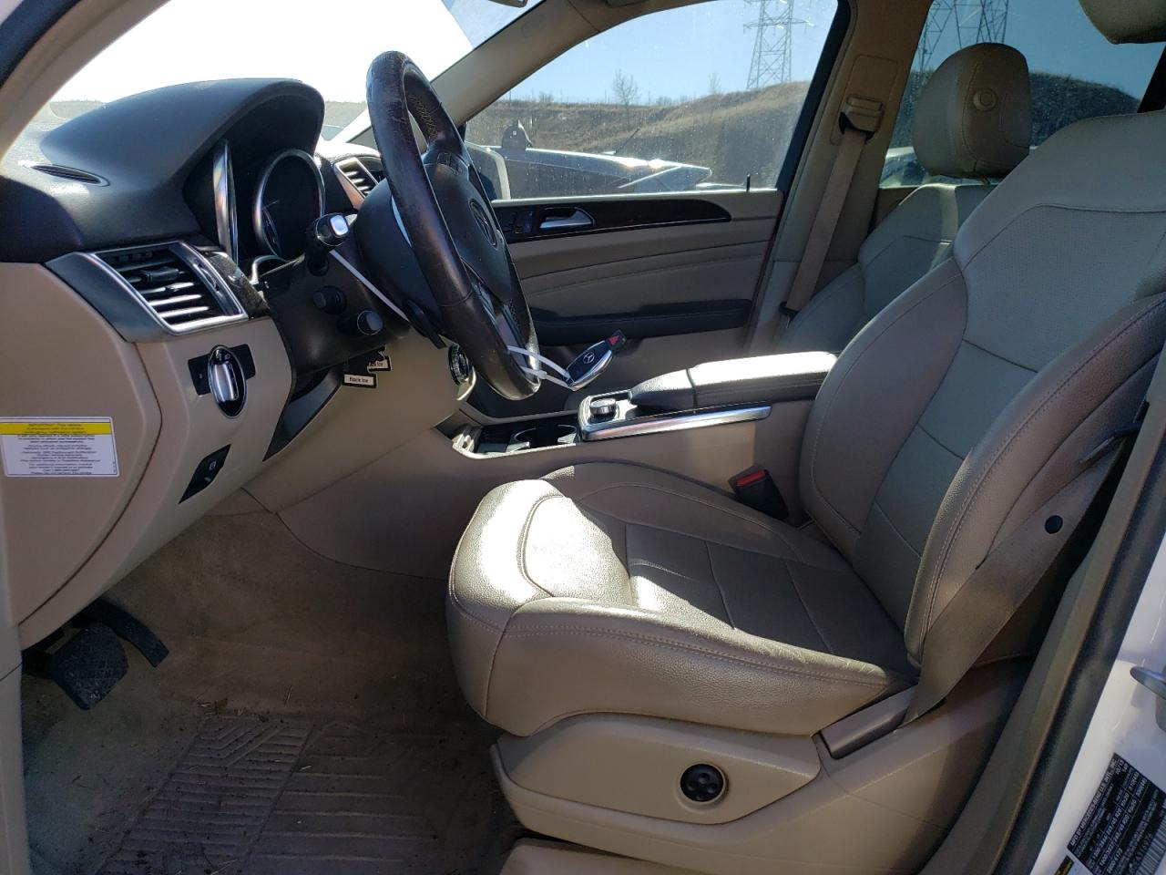 2014 Mercedes-Benz M-klasse VIN 4JGDA5JB2EA316976 Copart auction photo, rear end / side damage thumbnail 7