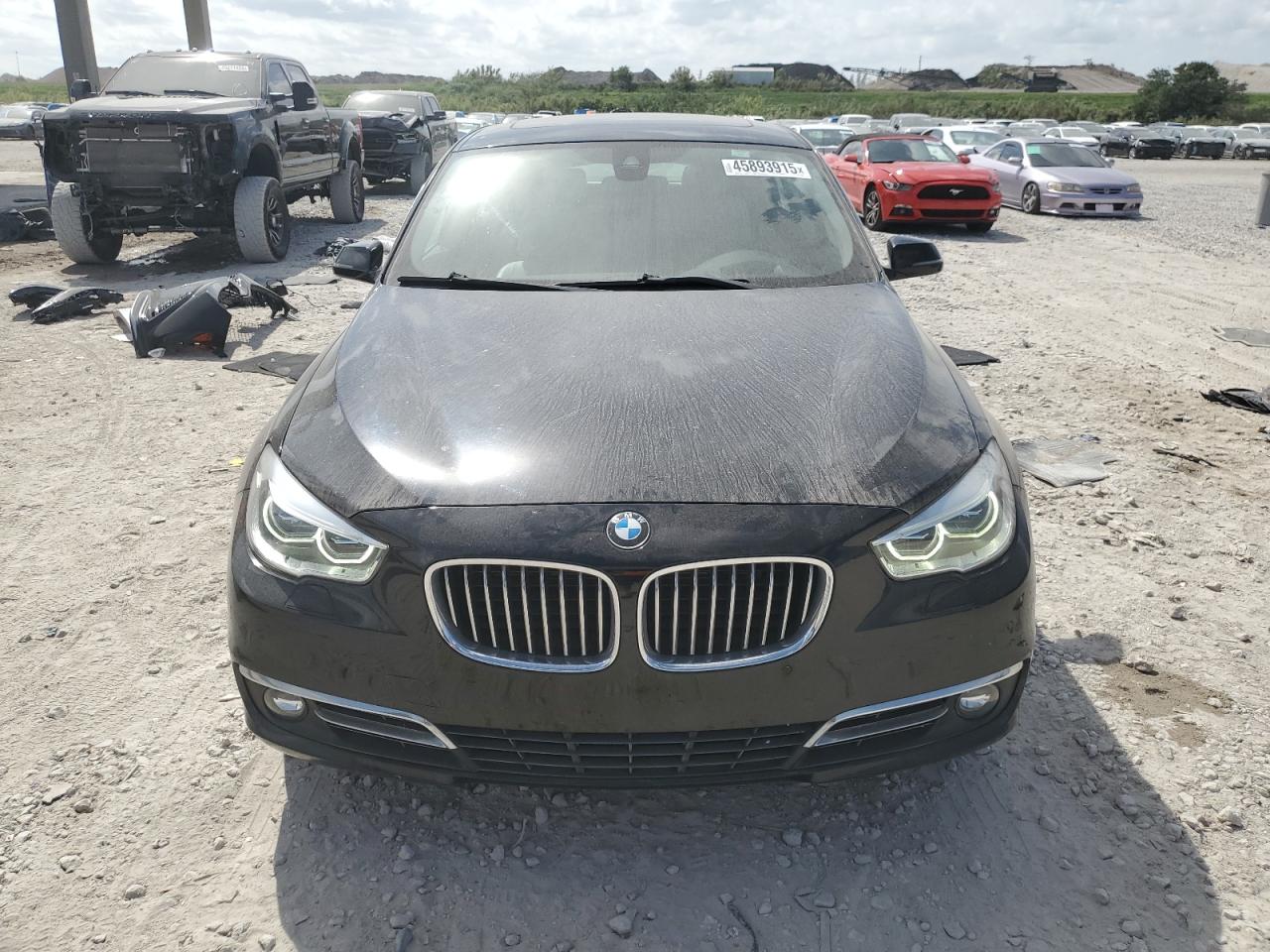 2014 BMW 5er VIN WBA5M6C50ED085925 Copart auction photo, rear end / minor dent/scratches damage thumbnail 5