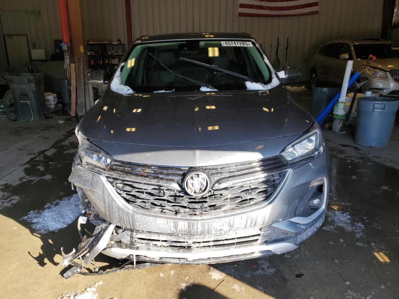 2020 Buick Encore VIN KL4MMCSL0LB074519 Copart auction photo, undercarriage damage thumbnail 5