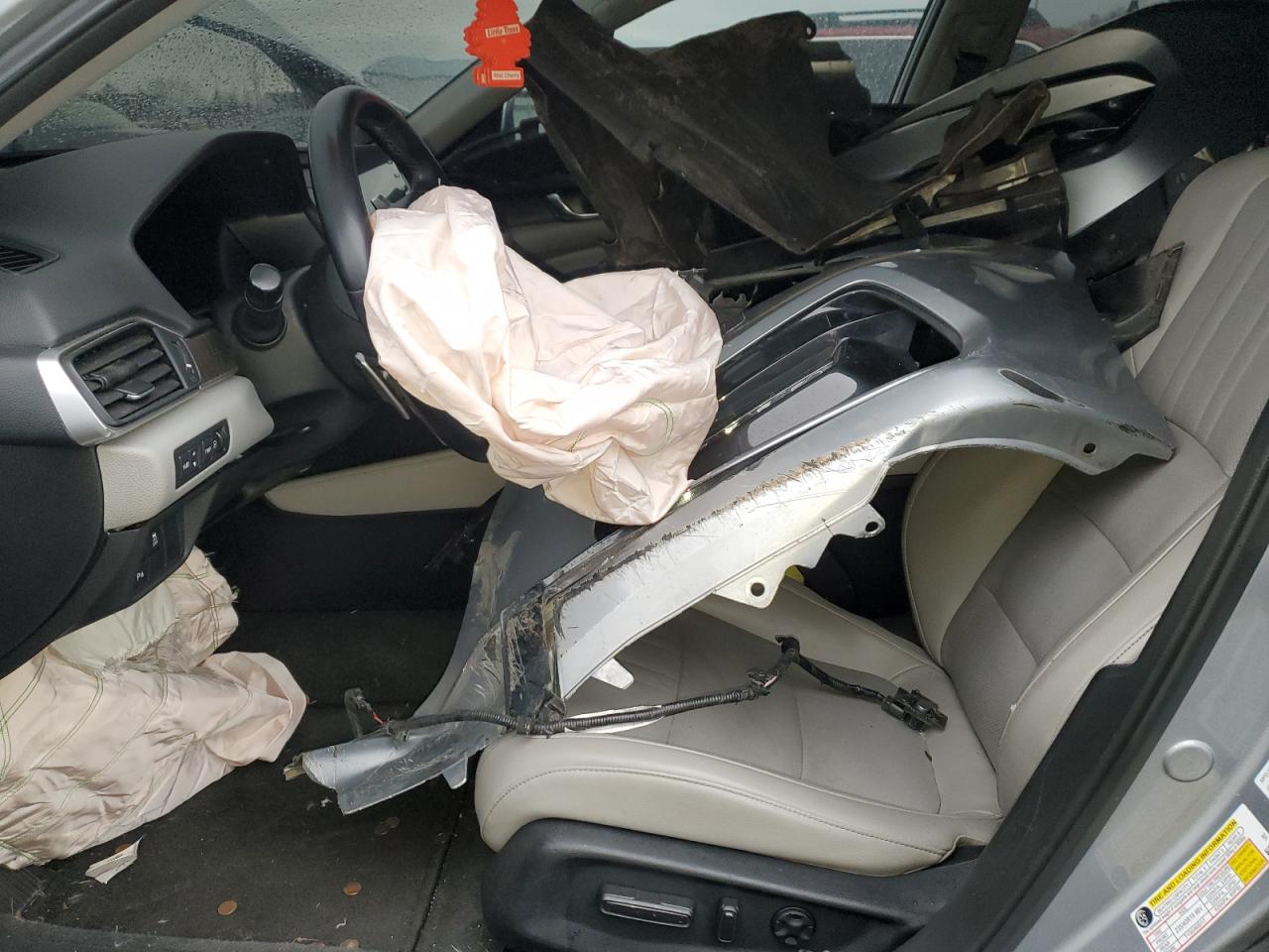 2018 Honda Accord VIN 1HGCV1F9XJA086196 Copart auction photo, front end damage thumbnail 7