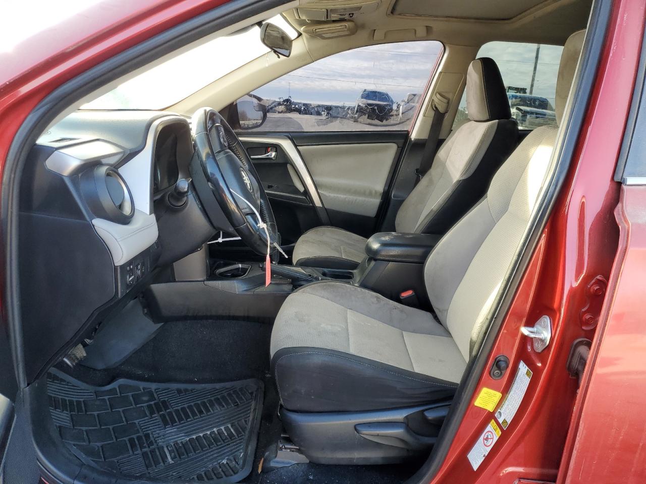 2017 Toyota RAV 4 VIN JTMWFREV9HJ113128 Copart auction photo, all over / mechanical damage thumbnail 7