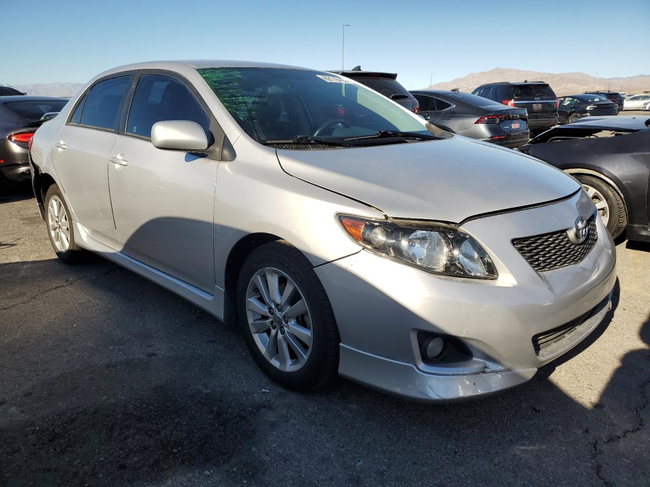 2010 Toyota Corolla VIN 2T1BU4EE5AC522283 Copart auction photo, rear end damage thumbnail 4