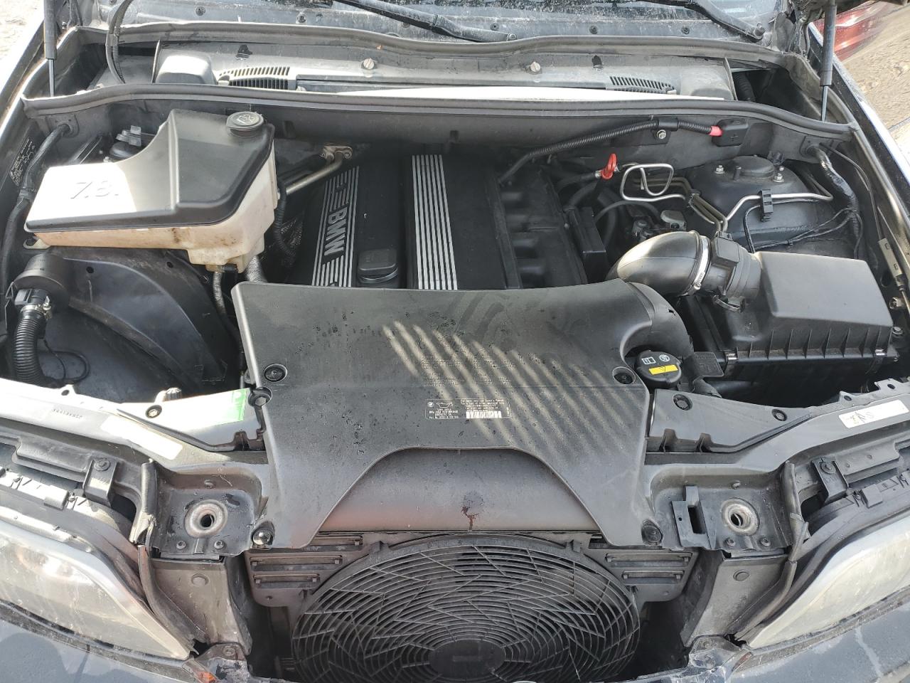 2006 BMW X5 VIN 5UXFA13586LY46225 Copart auction photo, front end damage thumbnail 12