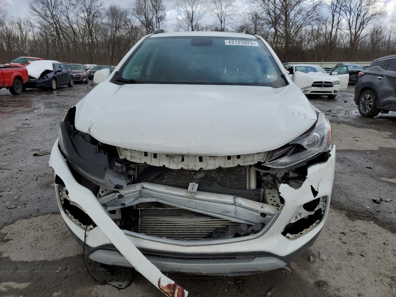 2018 Chevrolet Trax VIN KL7CJPSB6JB706815 Copart auction photo, front end damage thumbnail 5