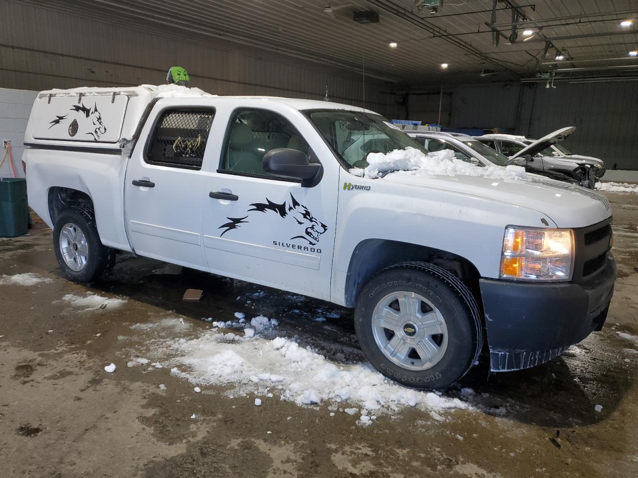2012 Chevrolet Silverado VIN 3GCUCUEJ0CG148716 Copart auction photo, rear end damage thumbnail 4