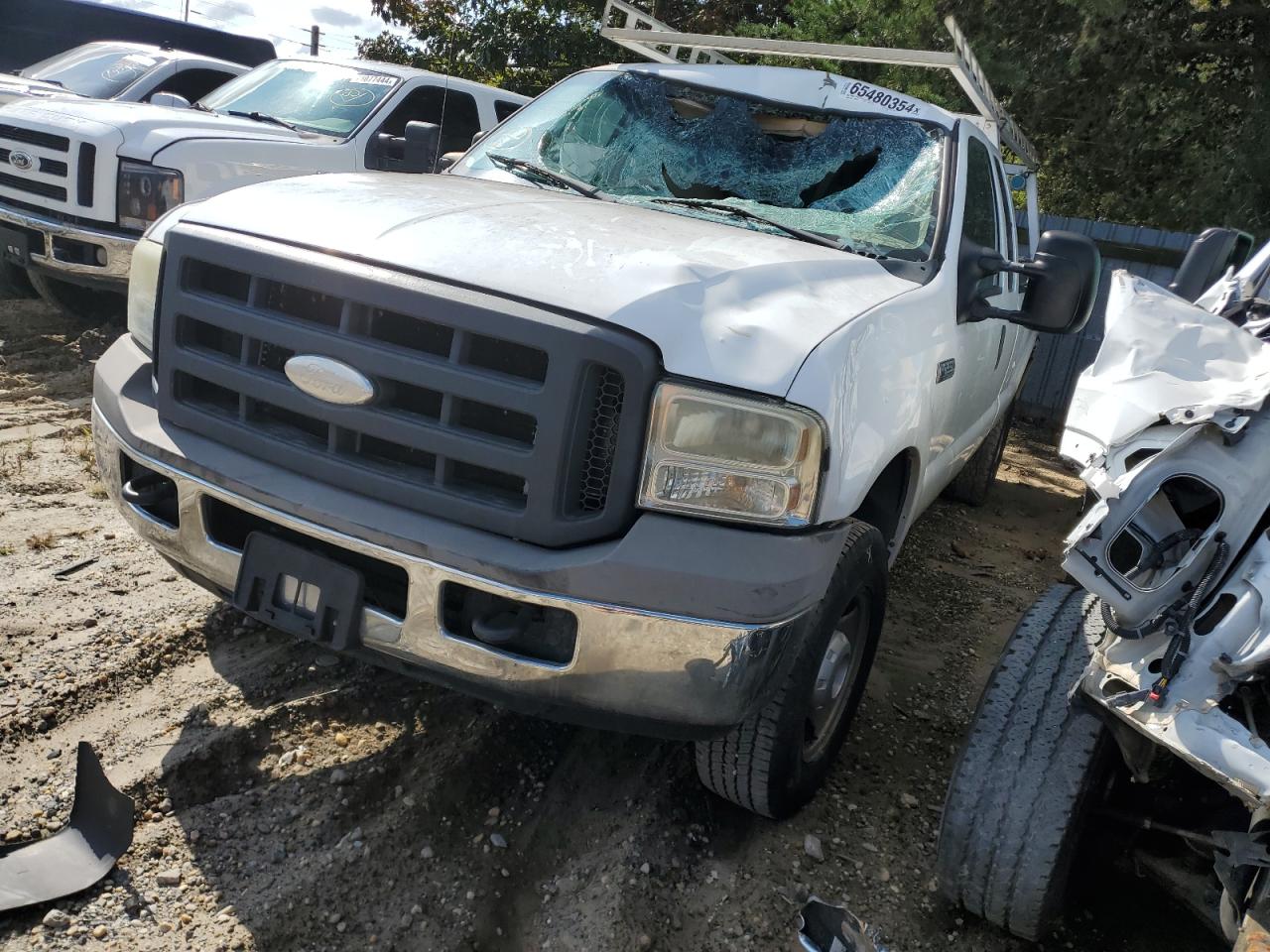 2005 Ford F250 VIN 1FTSX21505EA49140