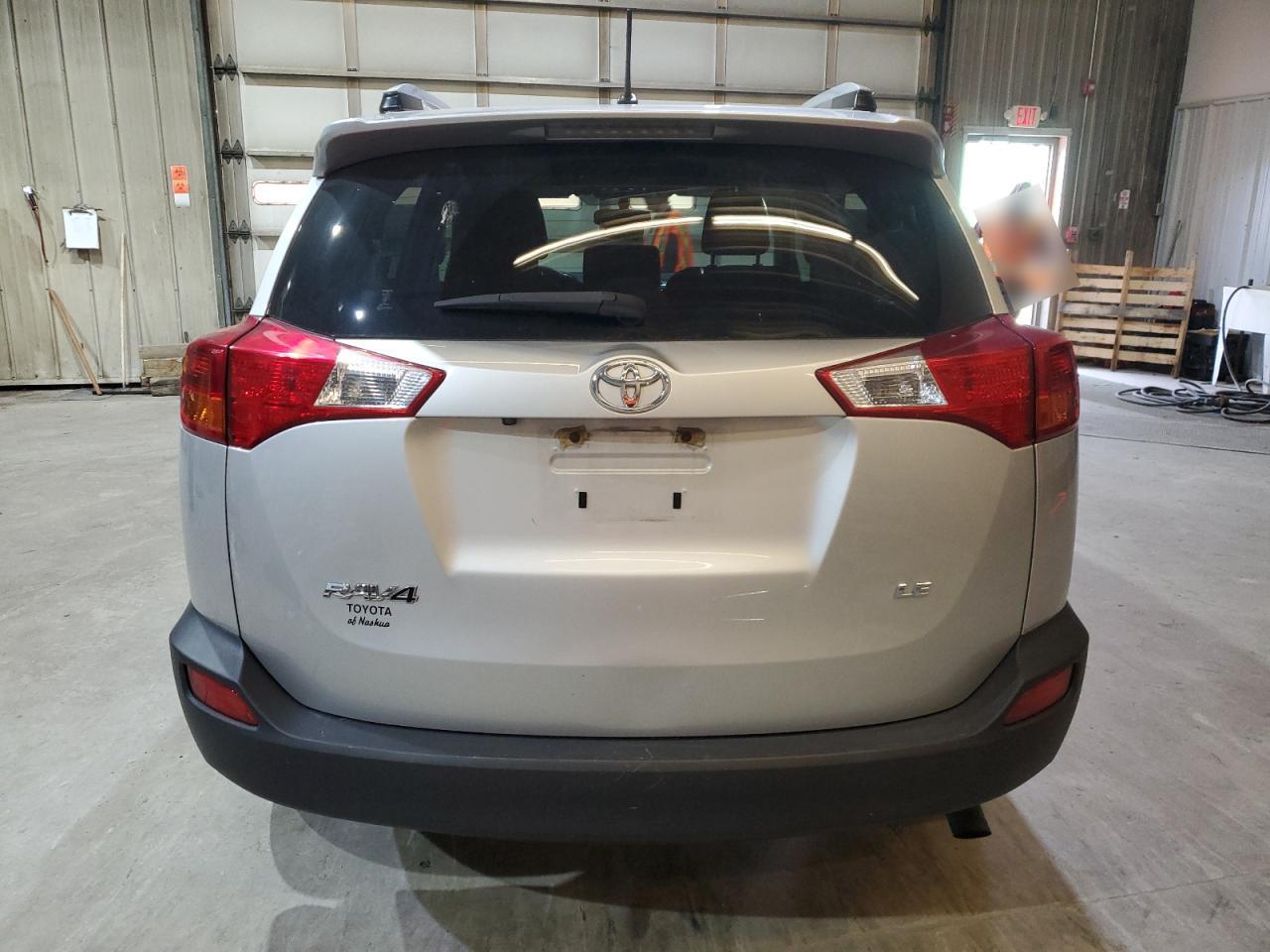 2014 Toyota RAV 4 VIN JTMZFREV1EJ022637 Copart auction photo, front end / side damage thumbnail 6