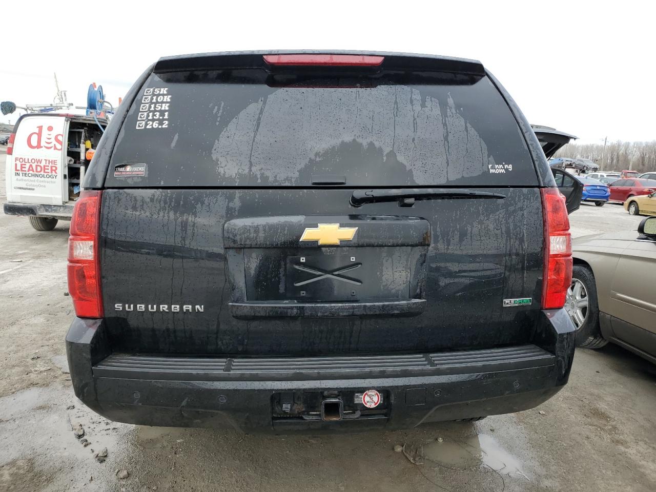 2012 Chevrolet Suburban VIN 1GNSKJE79CR315756 Copart auction photo, burn damage thumbnail 6