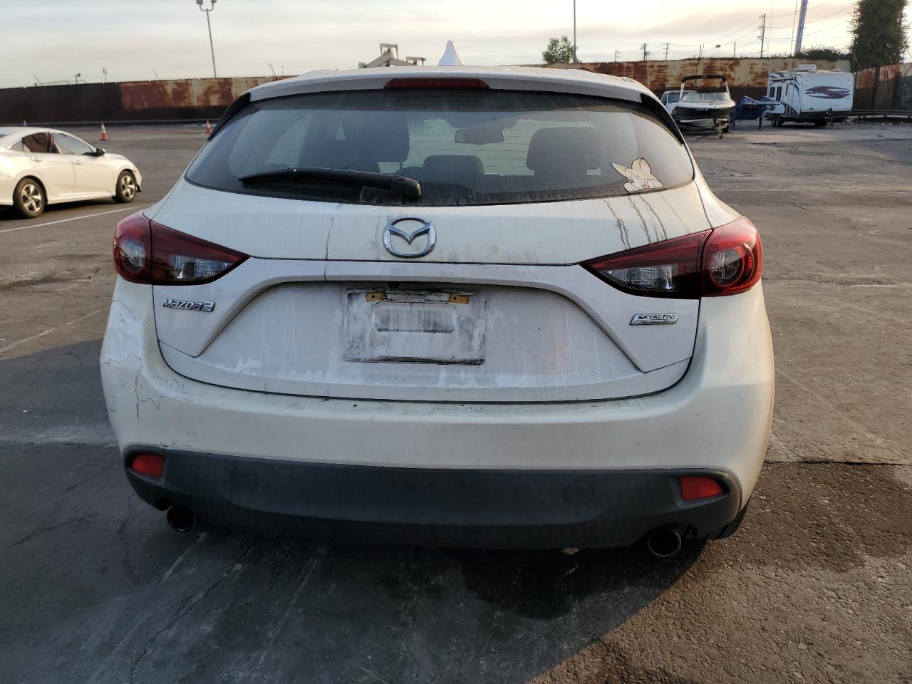2014 Mazda 3 VIN JM1BM1M31E1164303 Copart auction photo, front end / undercarriage damage thumbnail 6
