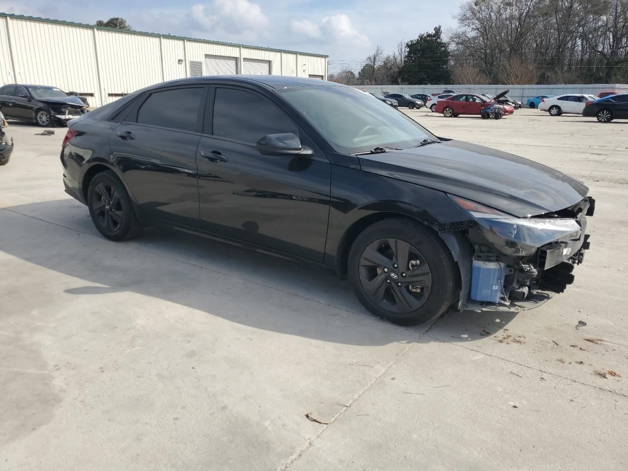 2022 Hyundai Elantra VIN 5NPLS4AG1NH065637 Copart auction photo, front end damage thumbnail 4