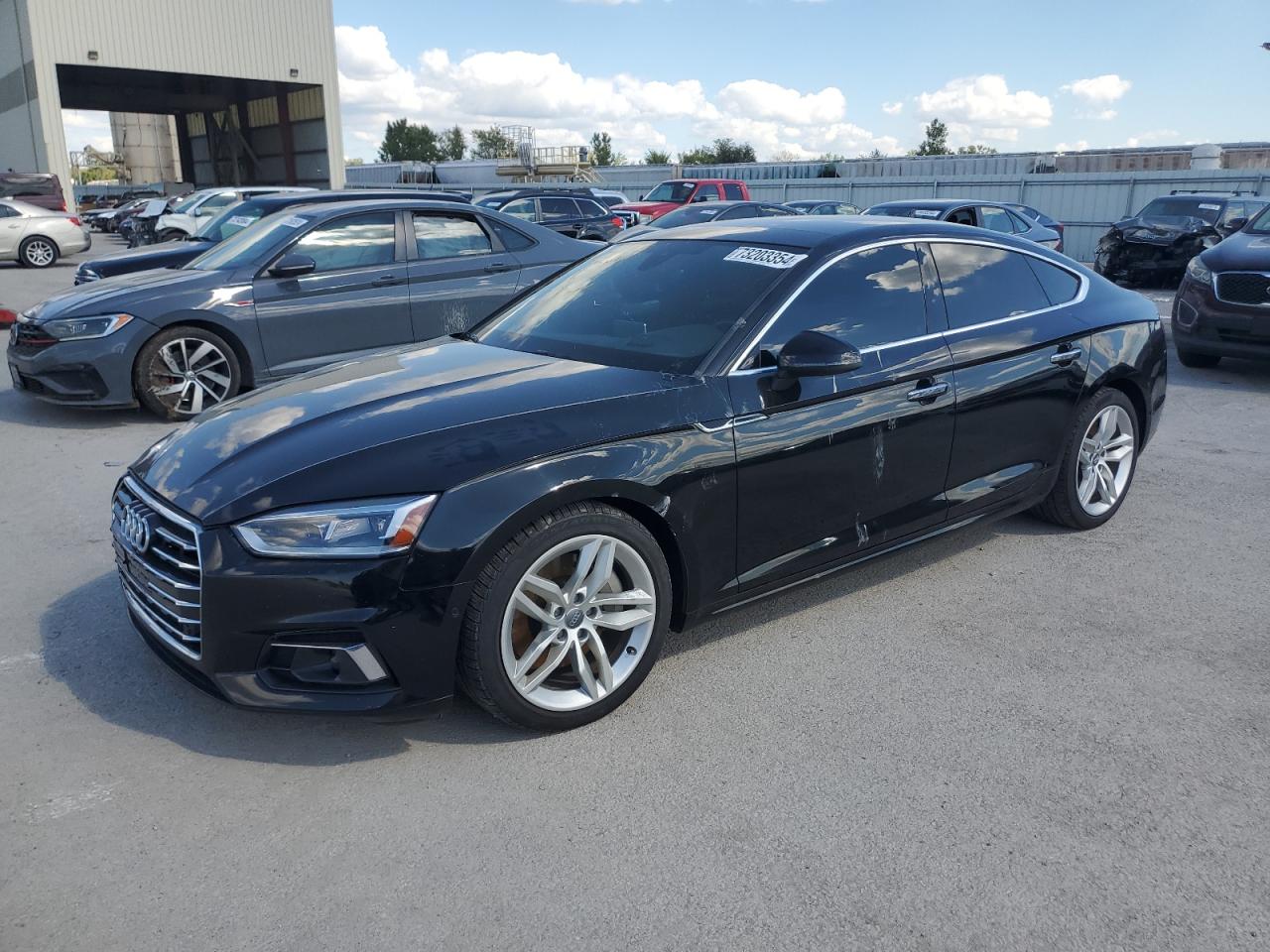 2019 Audi A5 VIN WAUCNCF51KA076890
