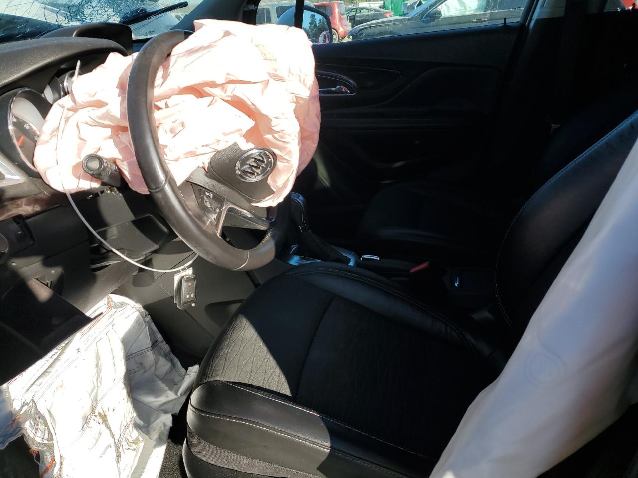 2015 Buick Encore VIN KL4CJASB8FB267778 Copart auction photo, front end damage thumbnail 7
