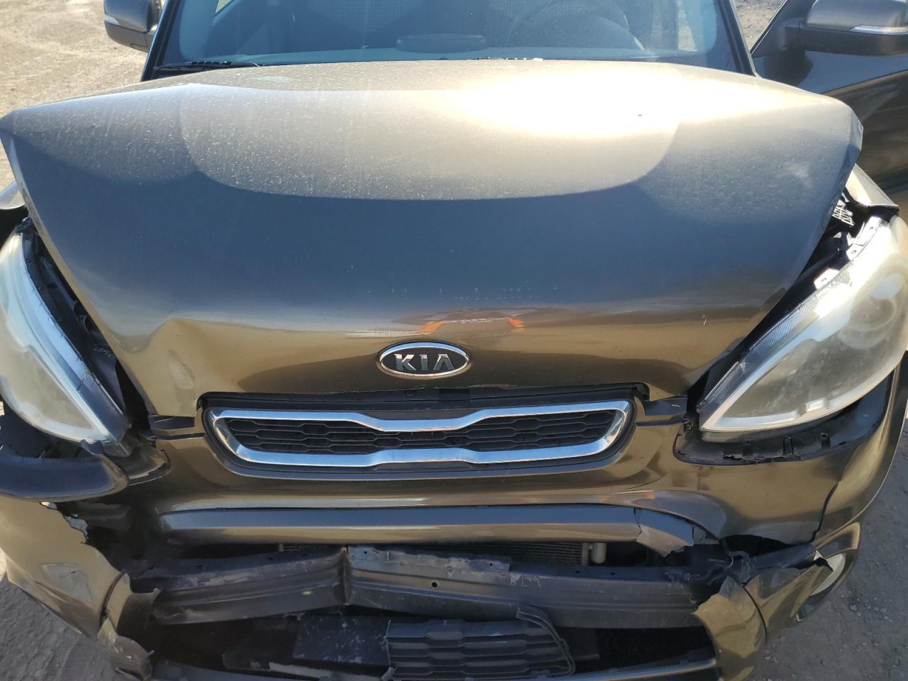 2012 KIA Soul VIN KNDJT2A64C7417482 Copart auction photo, front end damage thumbnail 13