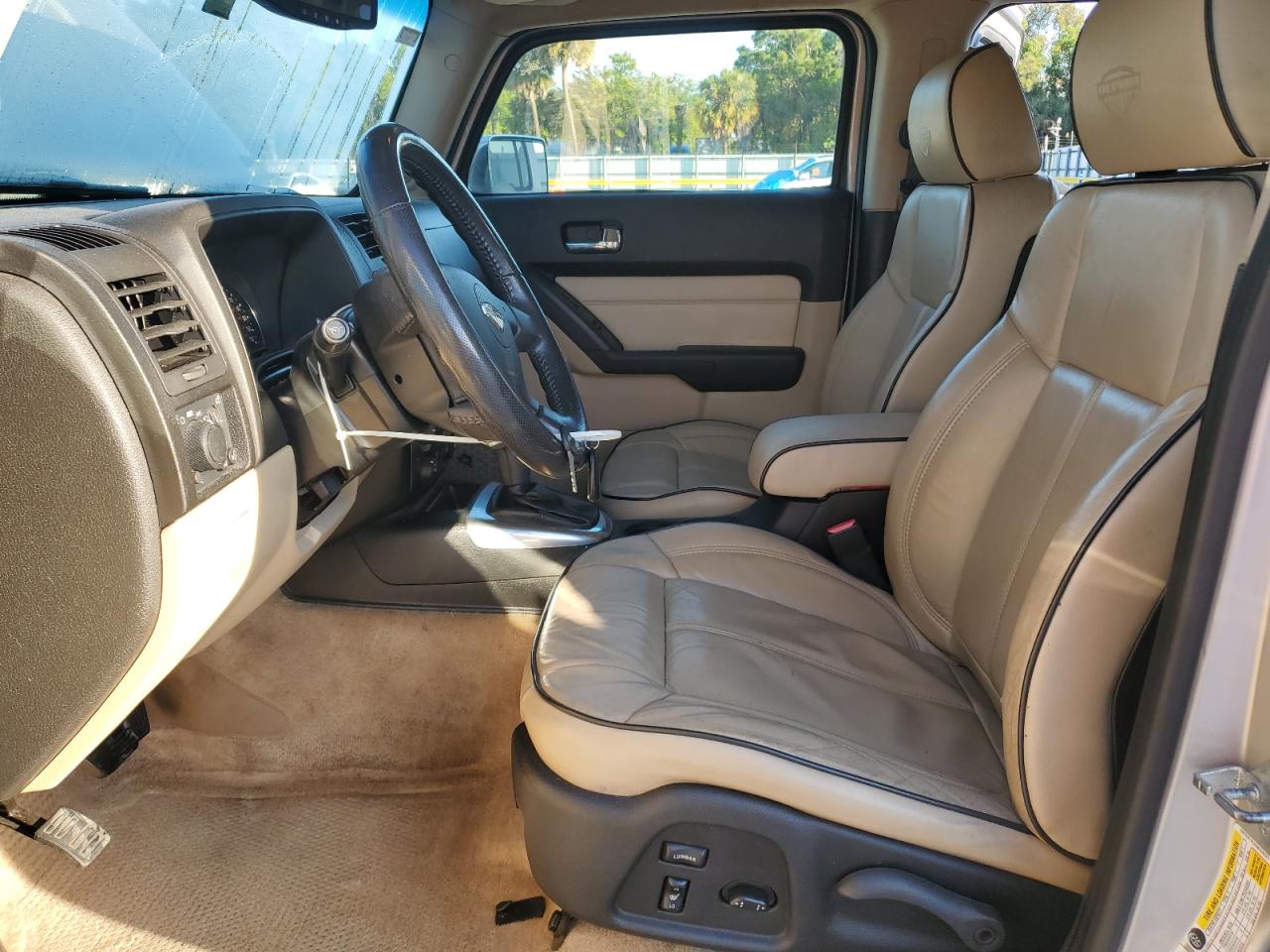 2009 Hummer H3 VIN 5GTEN13LX98104327 Copart auction photo, side / undercarriage damage thumbnail 7