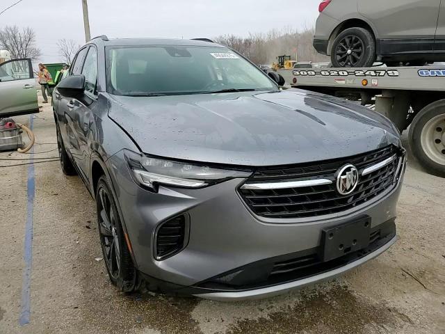 2022 Buick Envision VIN LRBAZLR43ND109035 Copart auction photo, front end / side damage thumbnail 14