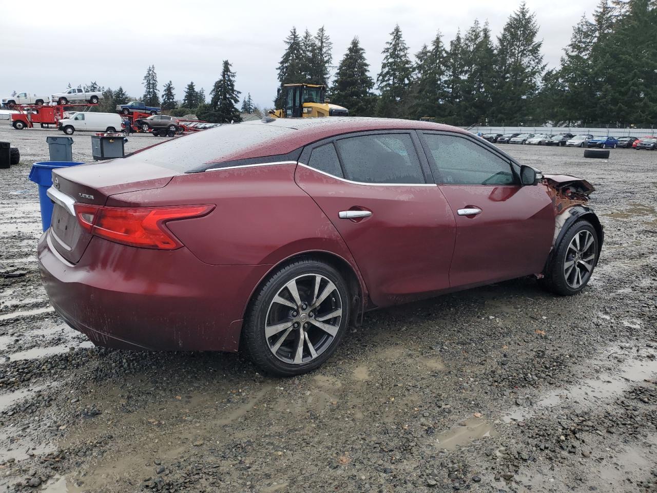 2017 Nissan Maxima VIN 1N4AA6AP7HC403845 Copart auction photo, front end damage thumbnail 3
