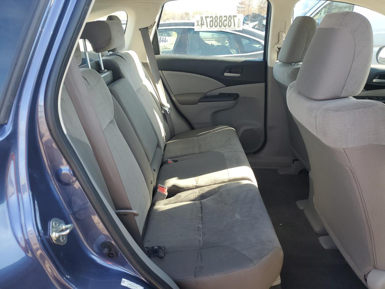 2014 Honda CR-V VIN 2HKRM4H30EH627678 Copart auction photo, rear end / minor dent/scratches damage thumbnail 11