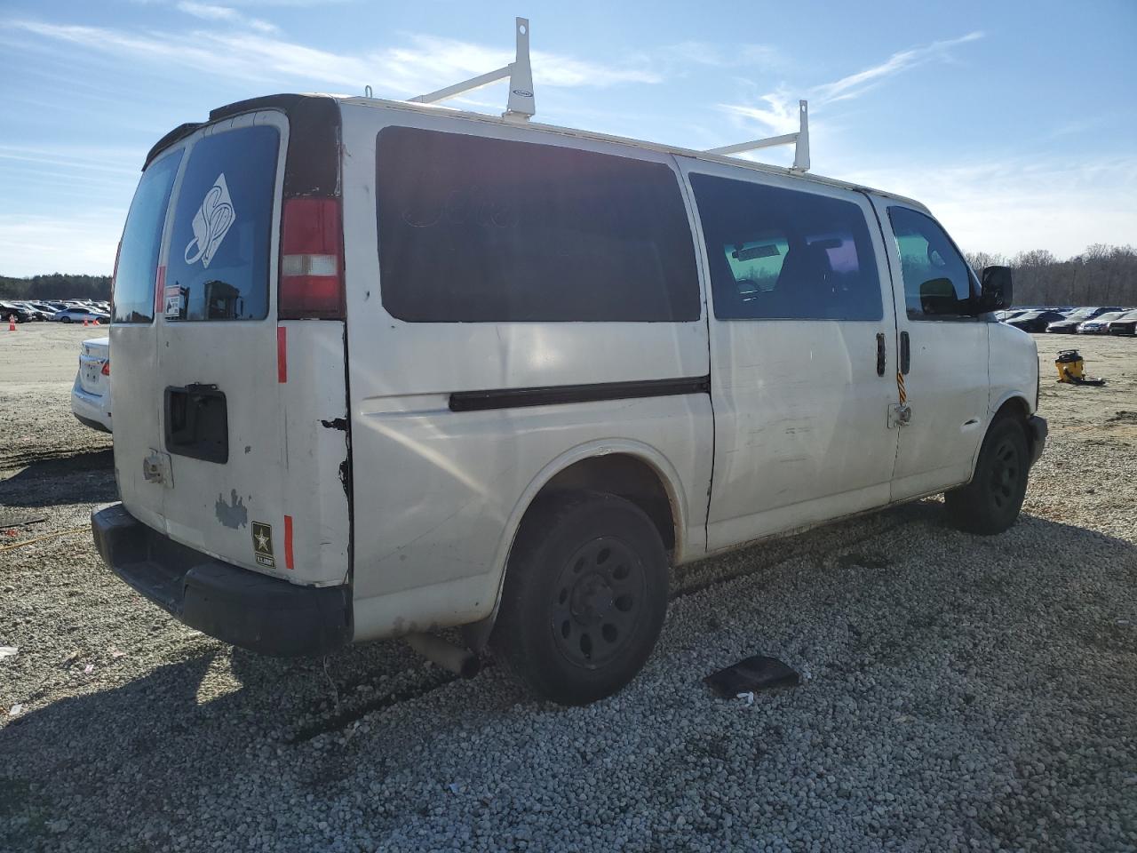 2010 Chevrolet Express VIN 1GCUGADX1A1106446 Copart auction photo, mechanical / minor dent/scratches damage thumbnail 3