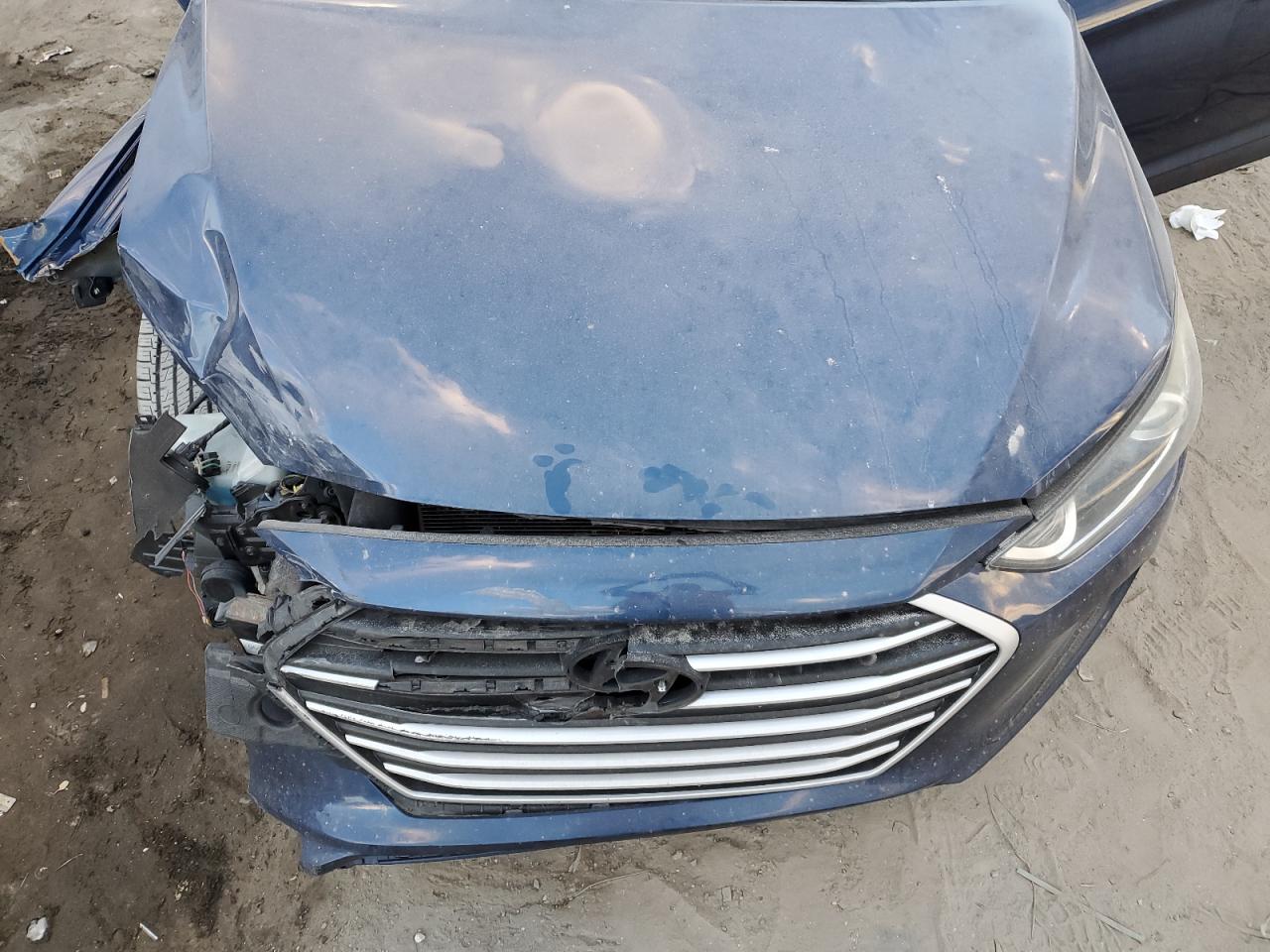 2018 Hyundai Elantra VIN 5NPD84LF2JH352177 Copart auction photo, front end damage thumbnail 11