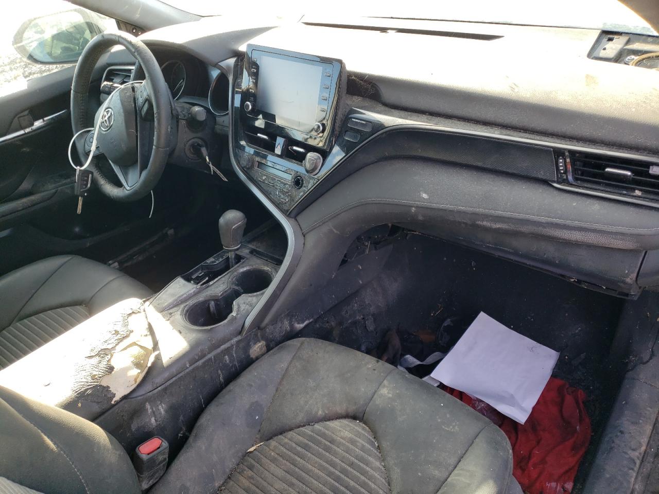 2021 Toyota Camry VIN 4T1G11AK9MU434526 Copart auction photo, burn / rear end damage thumbnail 8