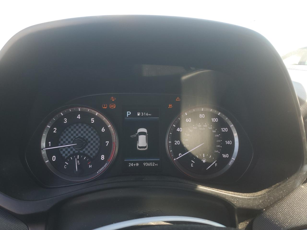 2019 Hyundai Veloster VIN KMHTG6AFXKU002991 Copart auction photo, front end damage thumbnail 9