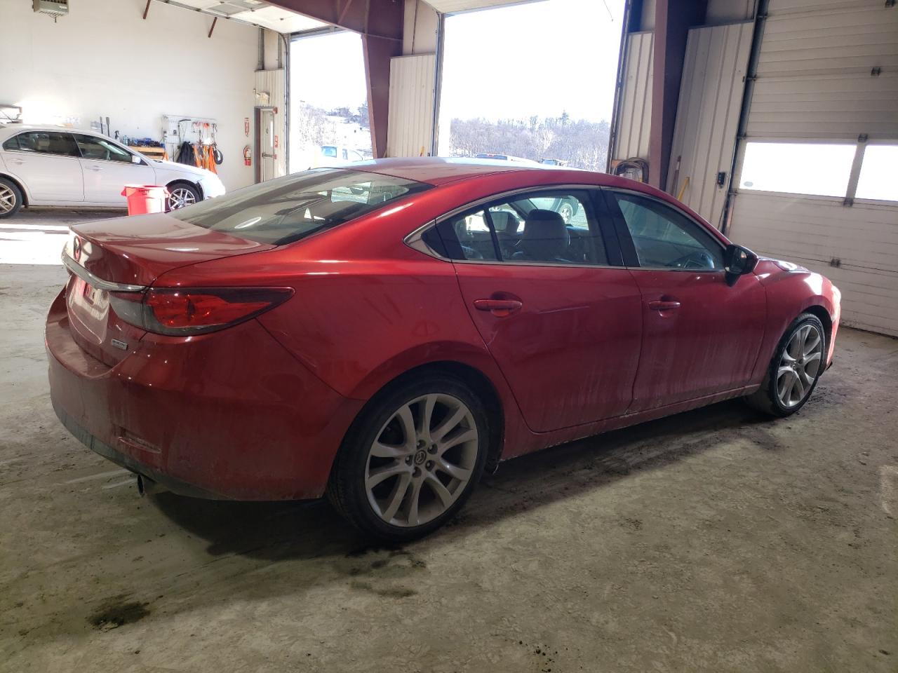 2016 Mazda 6 VIN JM1GJ1V5XG1462818 Copart auction photo, front end / side damage thumbnail 3