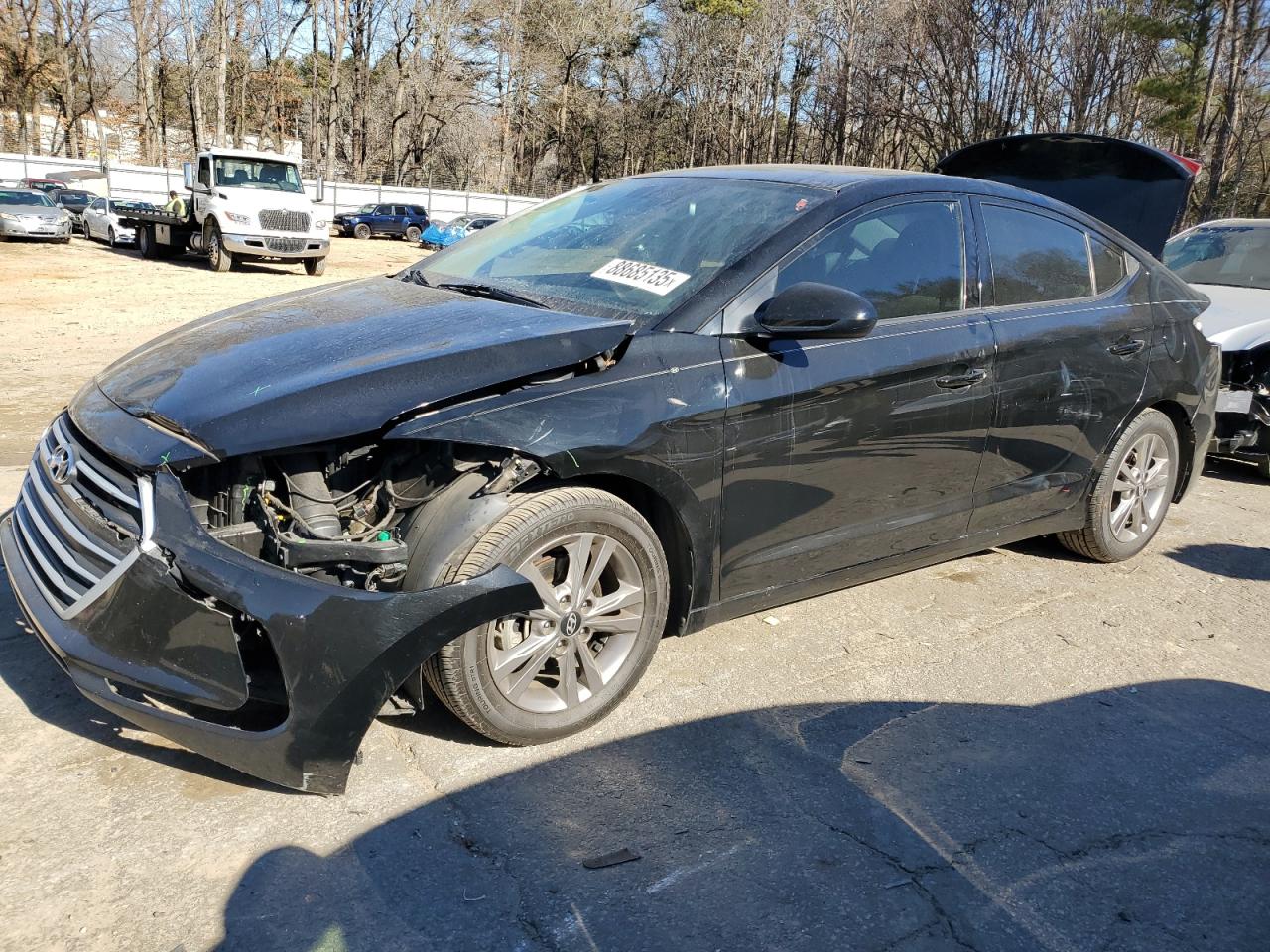 2018 Hyundai Elantra VIN KMHD84LF6JU613716