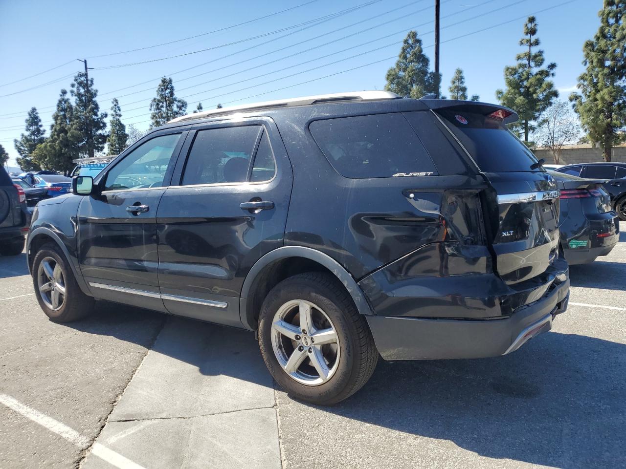 2016 Ford Explorer VIN 1FM5K8D83GGA44019 Copart auction photo, rear end damage thumbnail 2