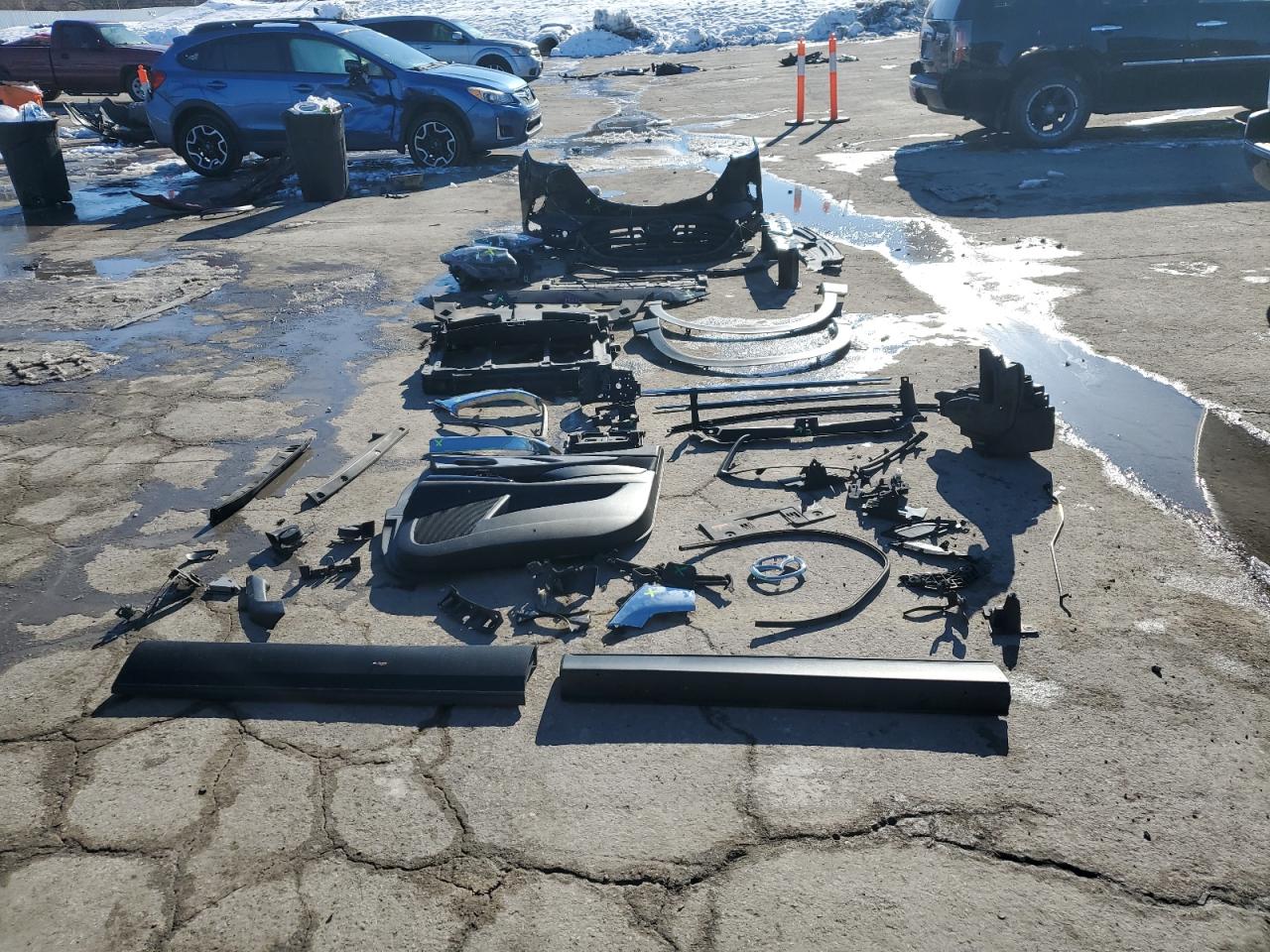 2019 Mazda CX-9 VIN JM3TCBBY2K0316853 Copart auction photo, front end / side damage thumbnail 13