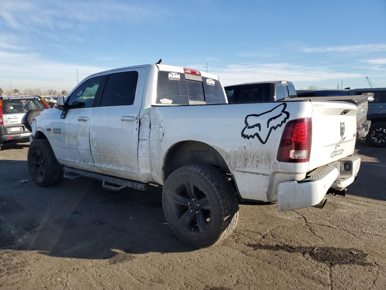 2016 RAM 1500 VIN 1C6RR7MT6GS110681 Copart auction photo, all over damage thumbnail 2