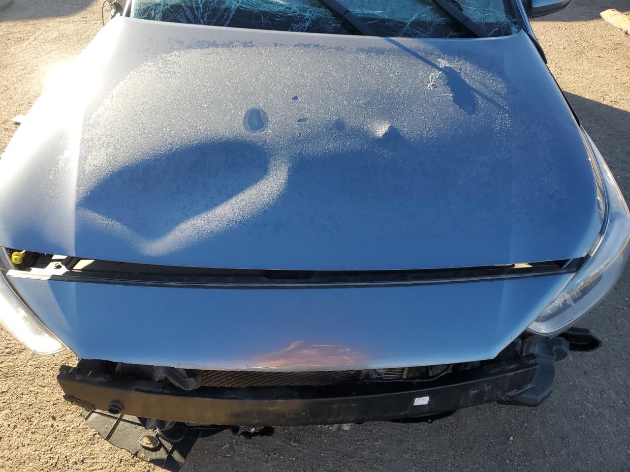 2019 Hyundai Accent VIN 3KPC24A38KE076518 Copart auction photo, all over damage thumbnail 11