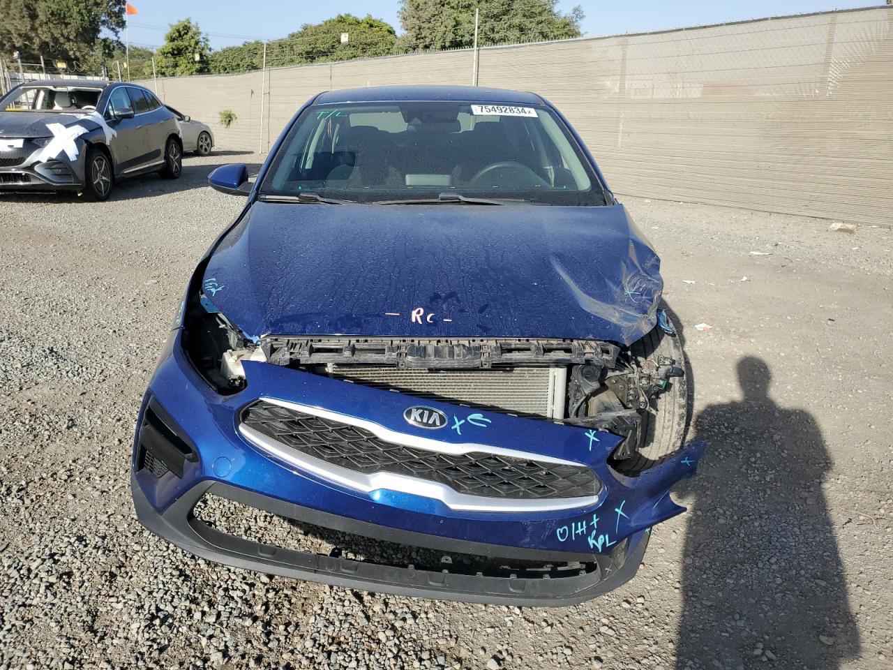 2020 KIA Forte VIN 3KPF24ADXLE218438 Copart auction photo, front end damage thumbnail 5