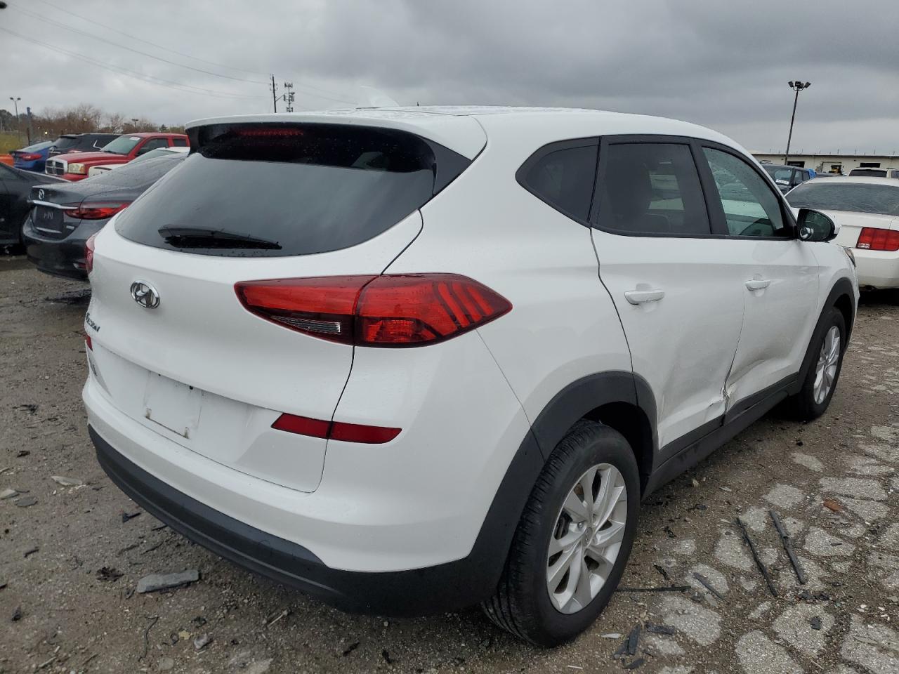 2019 Hyundai Tucson VIN KM8J23A44KU877406 Copart auction photo, front end / minor dent/scratches damage thumbnail 3