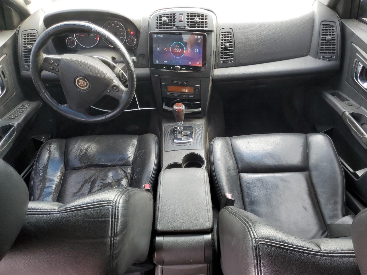 2007 Cadillac CTS VIN 1G6DM57T070149590 Copart auction photo, rear end damage thumbnail 8