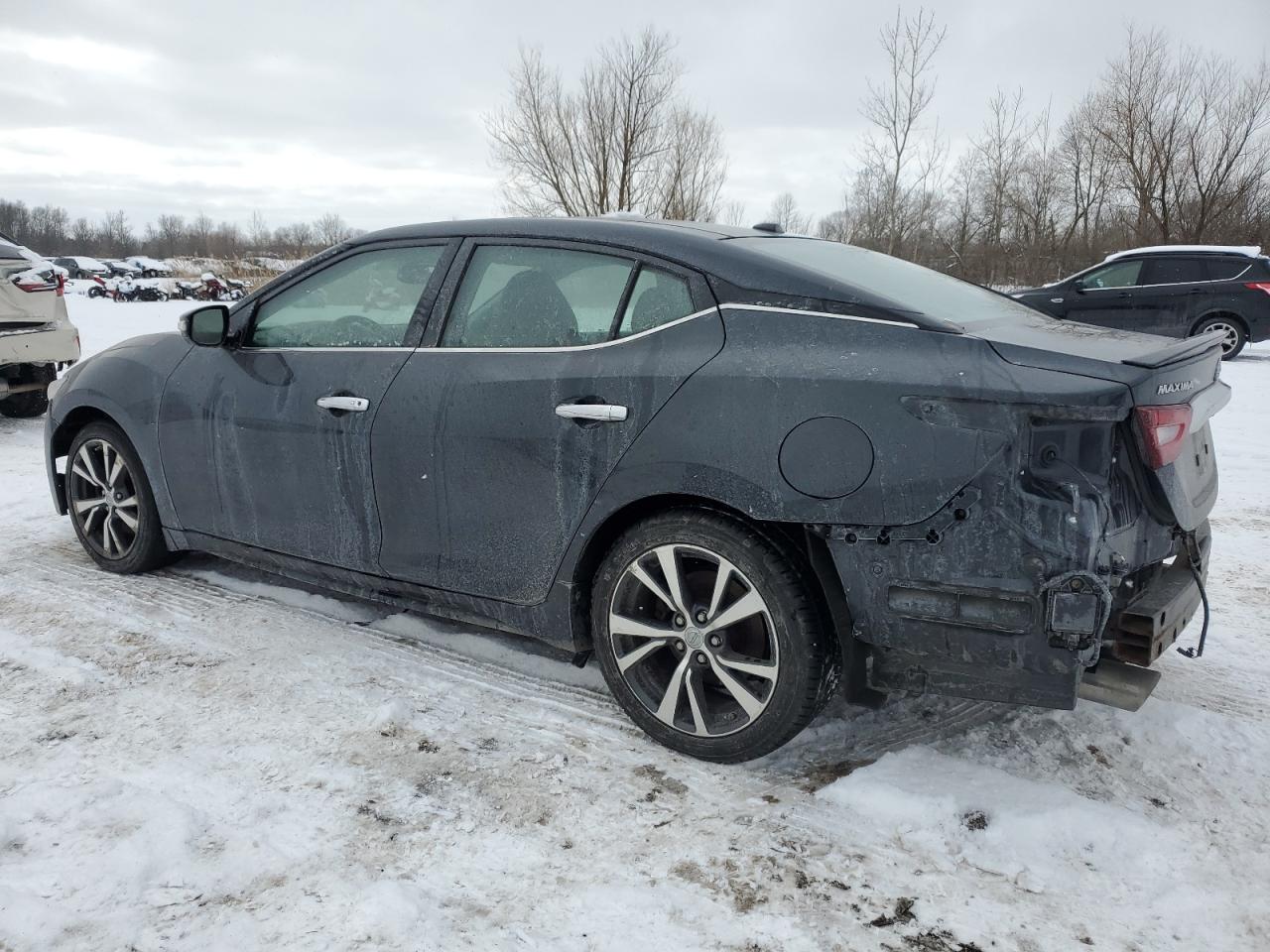 2017 Nissan Maxima VIN 1N4AA6AP8HC383475 Copart auction photo, rear end / front end damage thumbnail 2