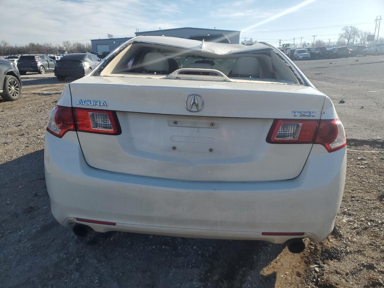 2010 Acura TSX VIN JH4CU2F63AC008357 Copart auction photo, all over / undercarriage damage thumbnail 6