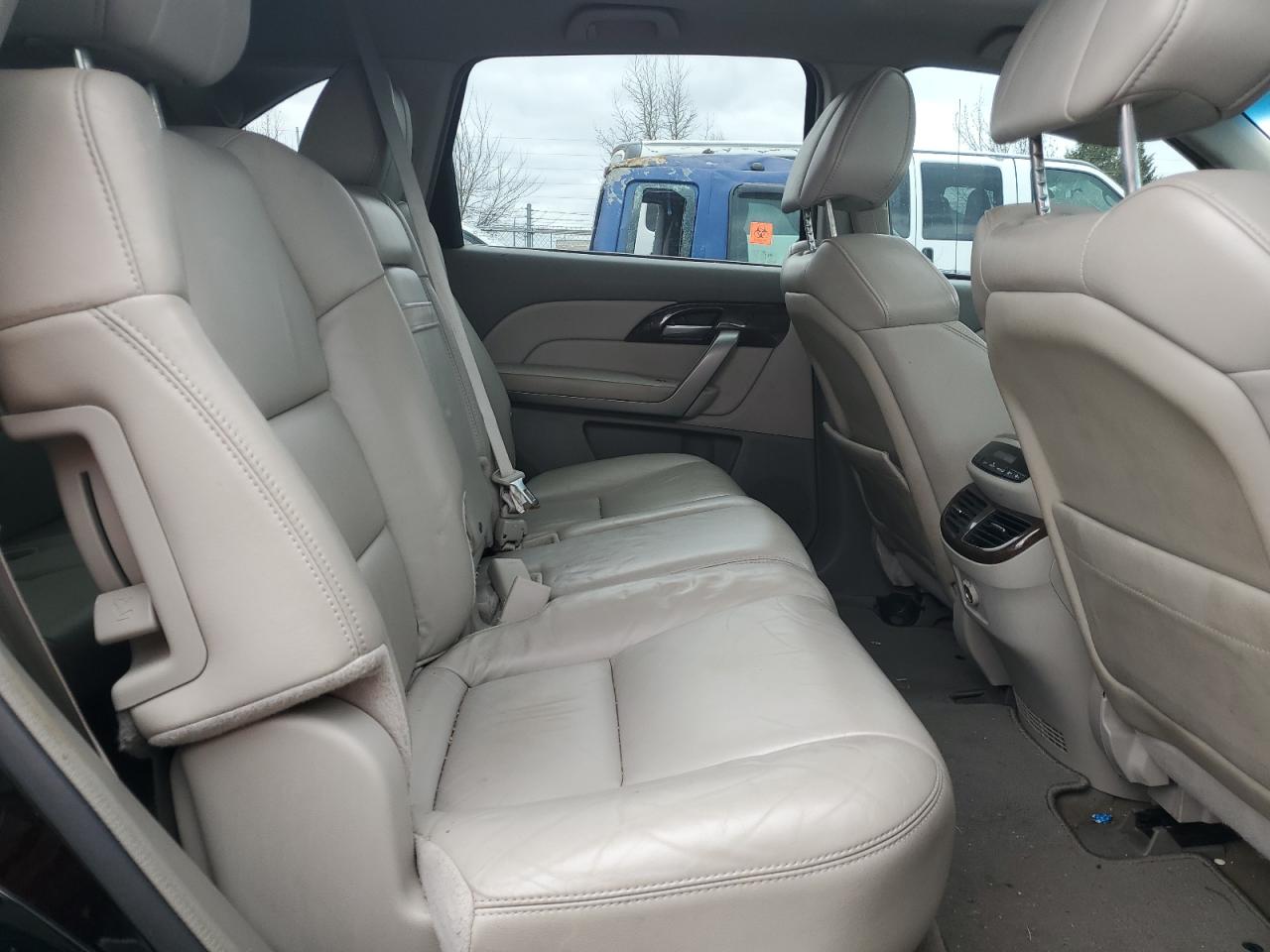 2012 Acura MDX VIN 2HNYD2H30CH519416 Copart auction photo, side damage thumbnail 11