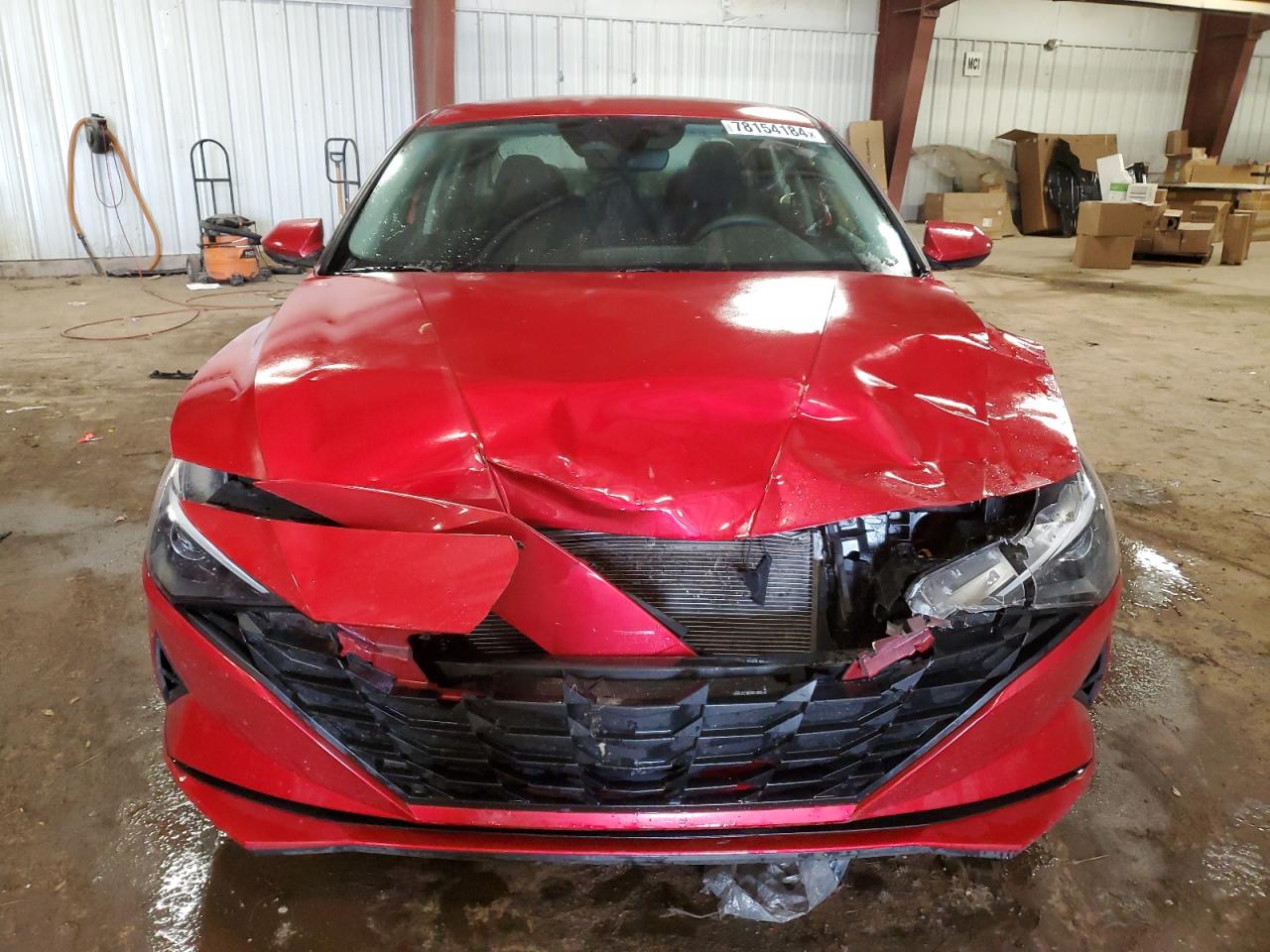 2022 Hyundai Elantra VIN 5NPLL4AG4NH053267 Copart auction photo, front end damage thumbnail 5