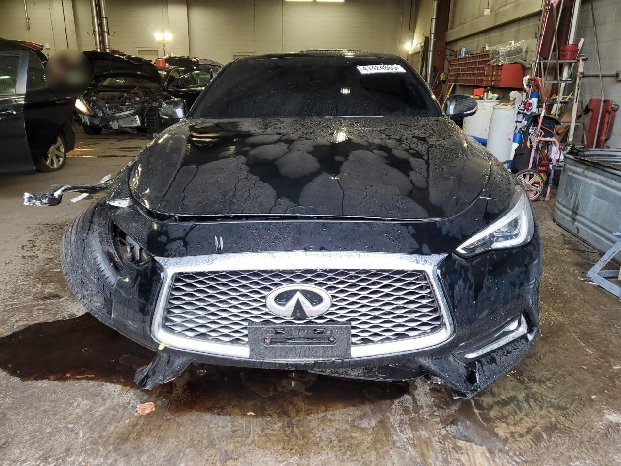 2017 Infiniti Q60 VIN JN1EV7EL2HM550049 Copart auction photo, front end damage thumbnail 5