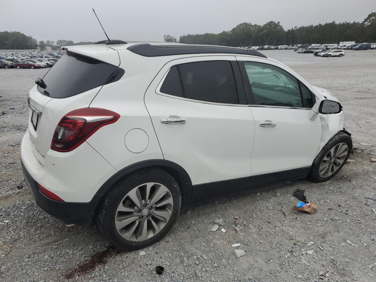 2019 Buick Encore VIN KL4CJASB2KB922544 Copart auction photo, front end / side damage thumbnail 3