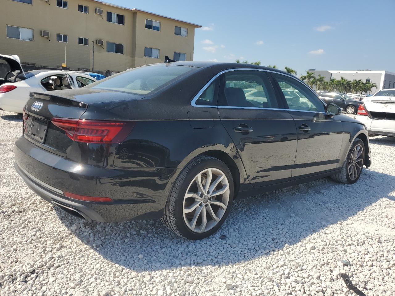 2019 Audi A4 VIN WAUGMAF46KA068817 Copart auction photo, front end damage thumbnail 3